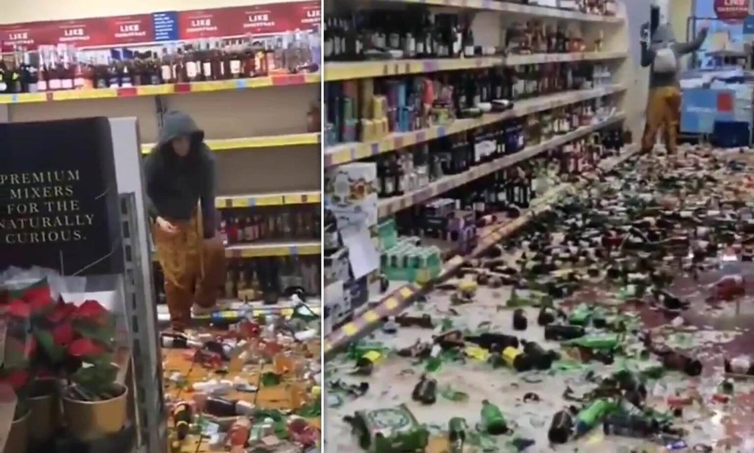 Woman Caused $13,000 in Damages After Smashing Alcohol Bottles